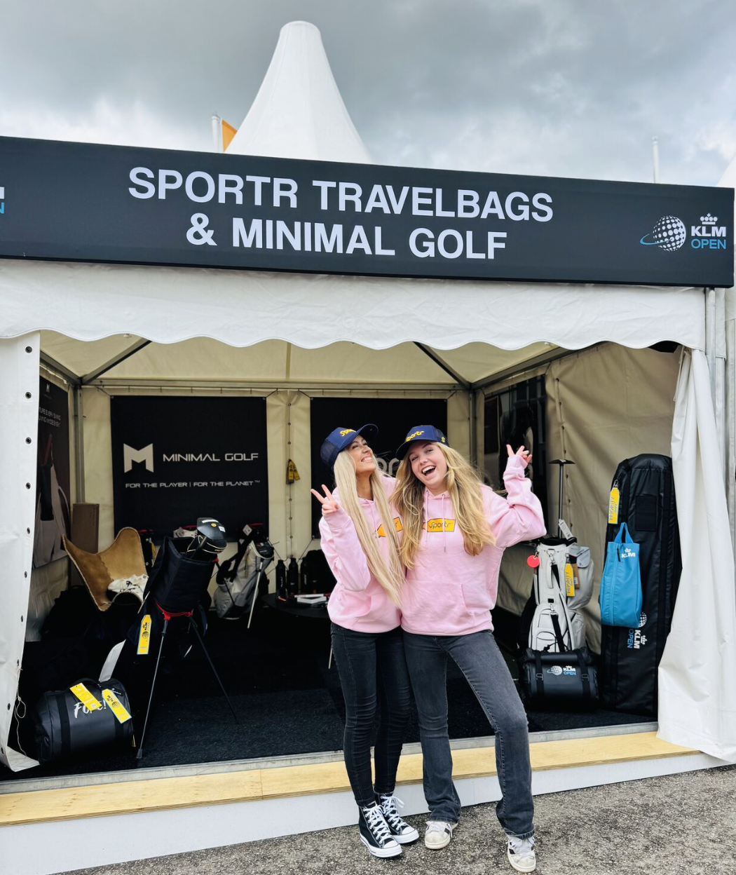 Sportr Pro at the KLMOpen 2025: Your Partner for Sustainable Golf Travel Gear